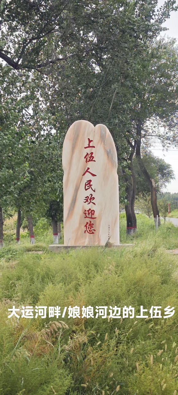 “大运河”畔垂柳绿、“娘娘河”边“上伍情”